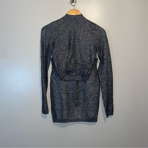 Express Long Sleeve Crop top and Bodycon skirt matching set - Picture 1 of 8